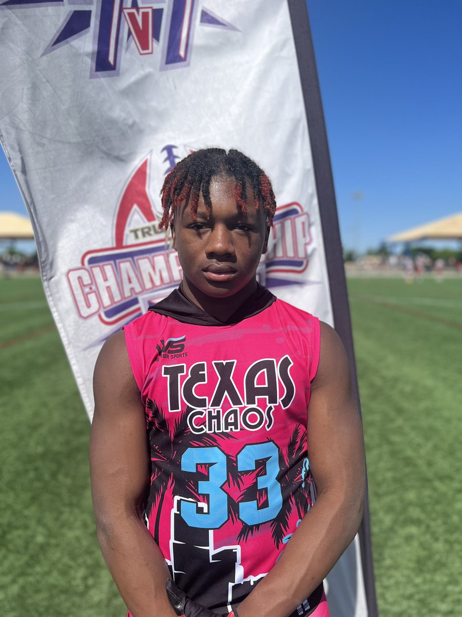 🚨NAME TO REMEMBER 🚨
<a href="/k_beast33/">Kenyen Cotton</a> is a class of 2027 DB with excellent technique. Very quick and attacks the ball. Good route recognition puts him the right spots! 
<a href="/Championship7v7/">Championship 7v7</a> <a href="/TruXposur/">TruXposur</a>
