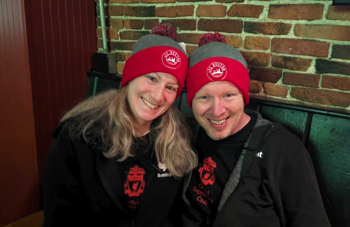 LFCBoston's tweet photo. Cold outside, but warm in the Landing.

Member beanie hats still being claimed 🥶 https://t.co/3nwycVinEm