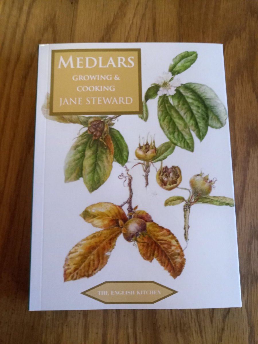 OrchardNotes's tweet photo. A new #pomolibrary addition! 'Medlars, Growing and Cooking' by Jane Steward @EastgateLarder.
This one's going straight to the top of my 'to be read next' pile π π https://t.co/HJaTzTpFwg