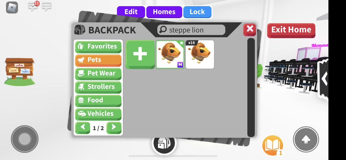 one retweet will win a mega steppe lion 🦁

- follow me + <a href="/_iamsidra/">ੈ✩‧₊˚ sidraa 🪷</a> 
- like + retweet

xtras ;  follow <a href="/withluvzo/">zo 🪽</a> + @luvs4jade + @SantahateRateto
               put my 🔔 on 

#adoptme #adoptmegiveaway #adoptmetrading