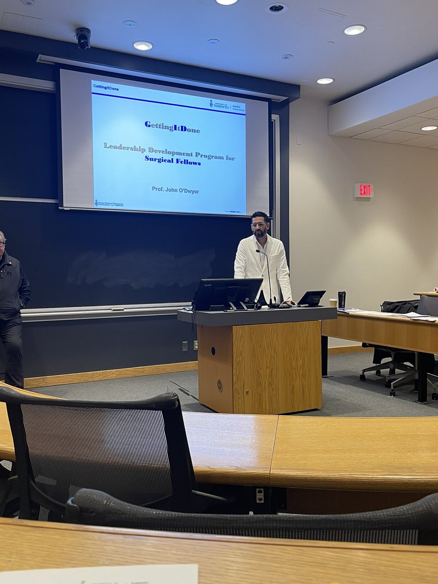 dhhirpara's tweet image. Amazing day spent learning about practical tools to realize personal, team &amp;amp; organizational success! 
🤝🏾@rotmanschool @UofTSurgOnc #GettingItDone #leadership seminar!