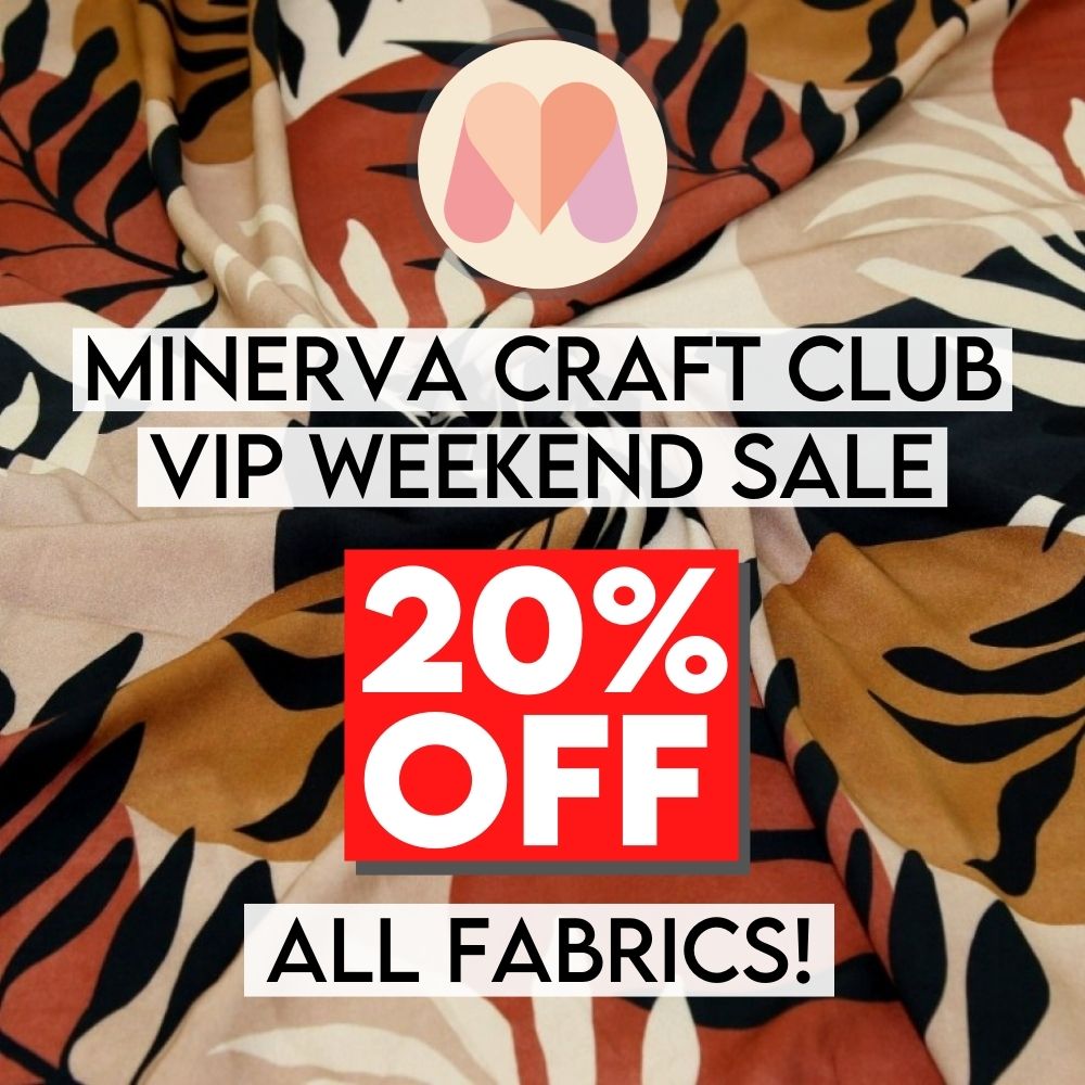 Minerva Craft Club - enjoy 10% off all orders for a whole year

Minerva donate 10% of your subscription fee to charity

And this weekend is a #craftclubvipday 🎉 20% off everything

Sign up to benefit tidd.ly/3yfcI2Y

#Sale #VIPDay #CraftClubDay #sewing

(afflink)