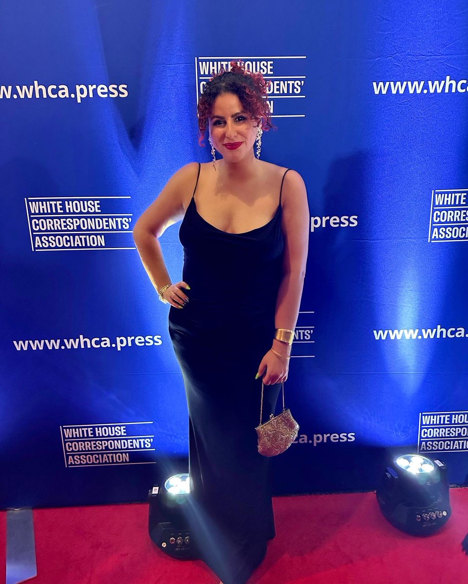 Zainab_Mudallal's tweet photo. Yesterday was pretty cool. #WHCD https://t.co/MX460Er06C