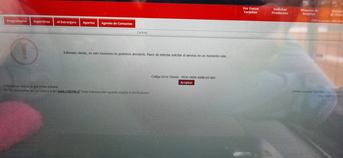luisriost's tweet photo. @santanderchile y como hago mis transferencias ahora? https://t.co/h7MCA8M4vE