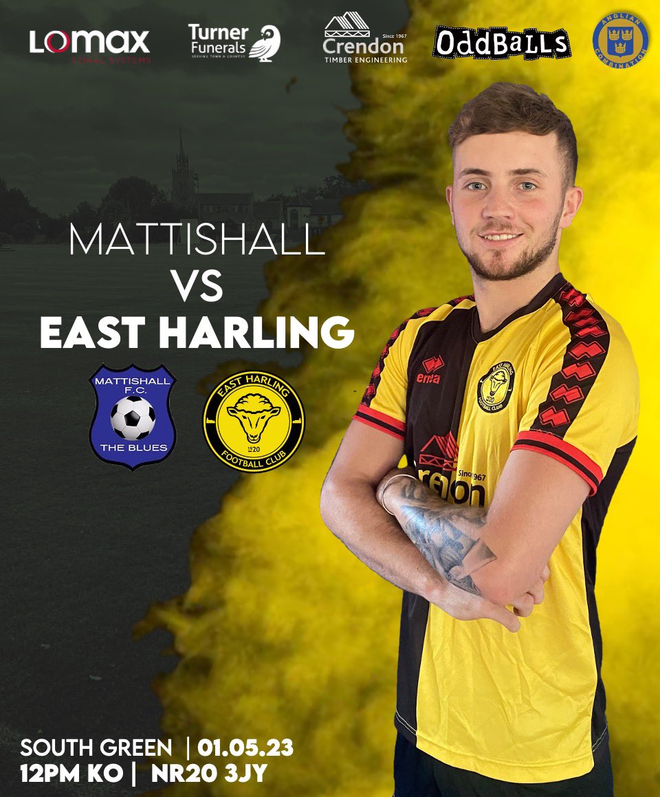 Penultimate game of the league campaign tomorrow as the first team travel to already relegated Mattishall knowing a win would see them finish runners up in the Sterry Cup.
A season we hoped to survive has gone above and beyond expectations.
🥰💛🖤❤️💛🖤❤️🥰
