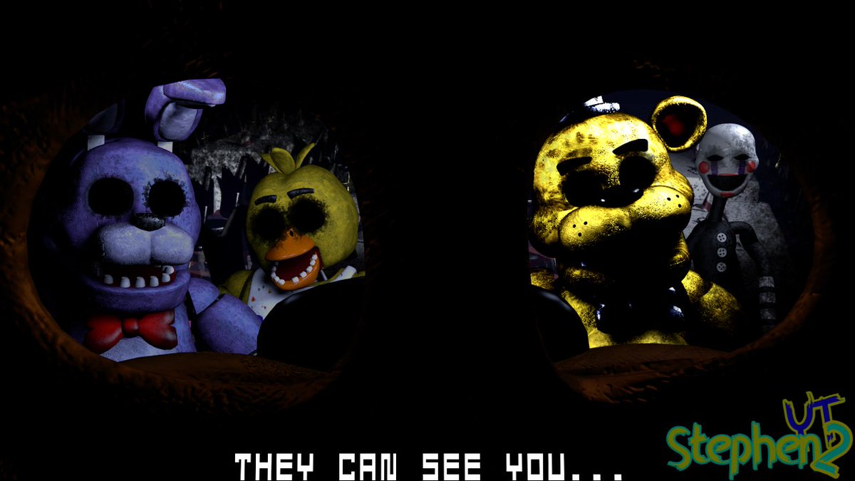 Remake of @HunterTheSith art | #FNaFc4d #FNAF