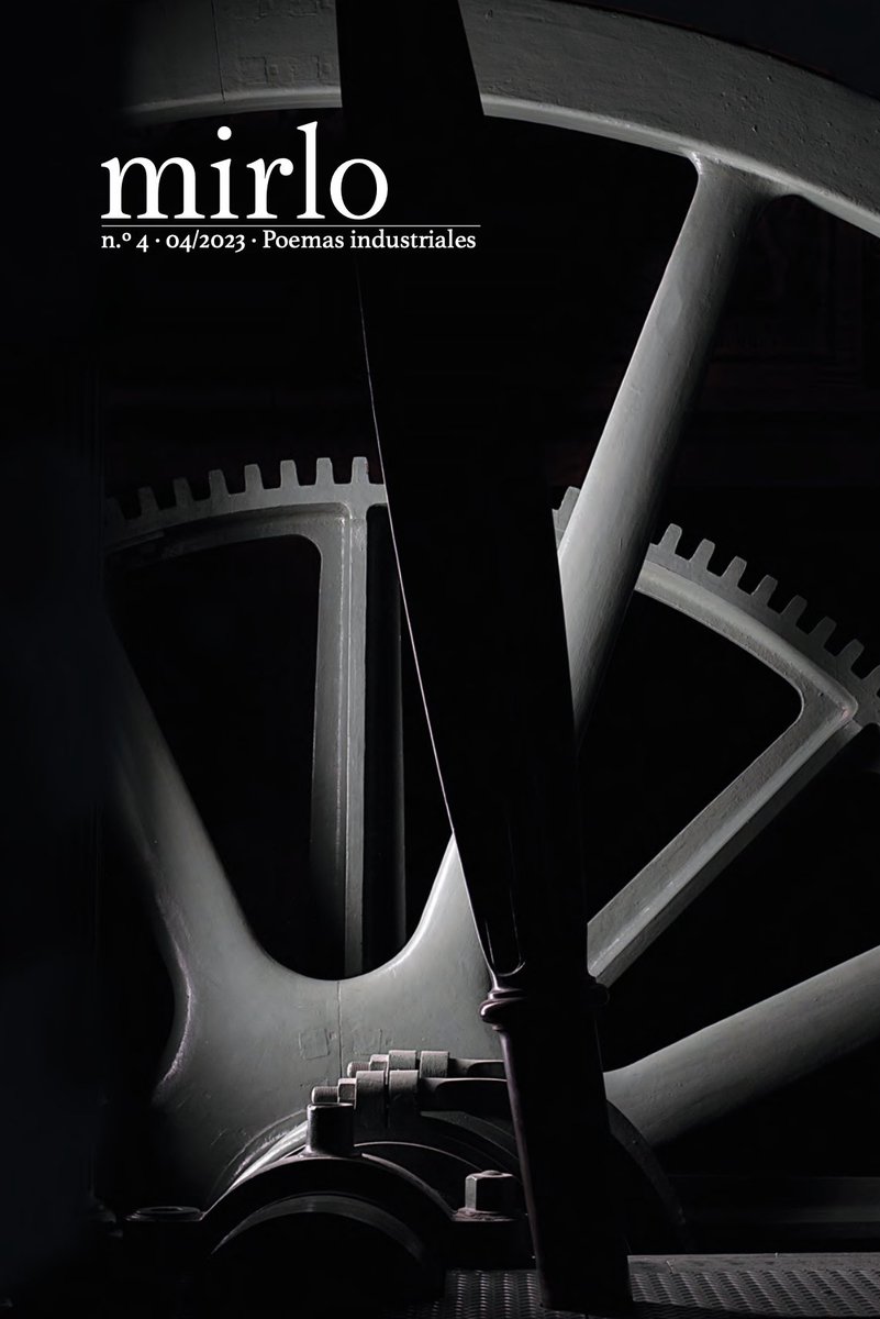 [1/3] Último día de abril: el nuevo Mirlo ya está en los buzones digitales. Para que llegue a los físicos y a las librerías  faltan un par de semanas, pero ya podemos enseñar la portada (la foto es de #AsísGAyerbe, tomada en la <a href="/industrialesupm/">Escuela Industriales</a>, como todas las de este número).