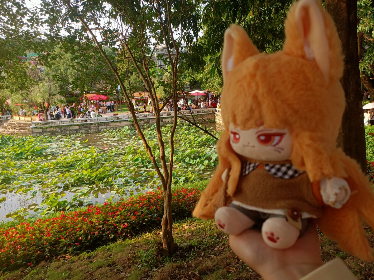 イズミ様とのお忍び旅行(仮)
とっても楽しい旅行でした!

#すどりかぬいといっしょ