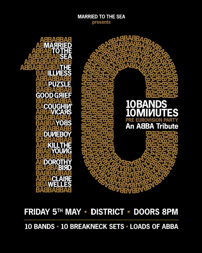 🎶GIG 🎶 Fri, 5th May 8pm District 10 Bands 10 Minutes Can't wait! 😆✨🥰 Only a handful of tickets left: eventbrite.co.uk/e/10-bands-10-…