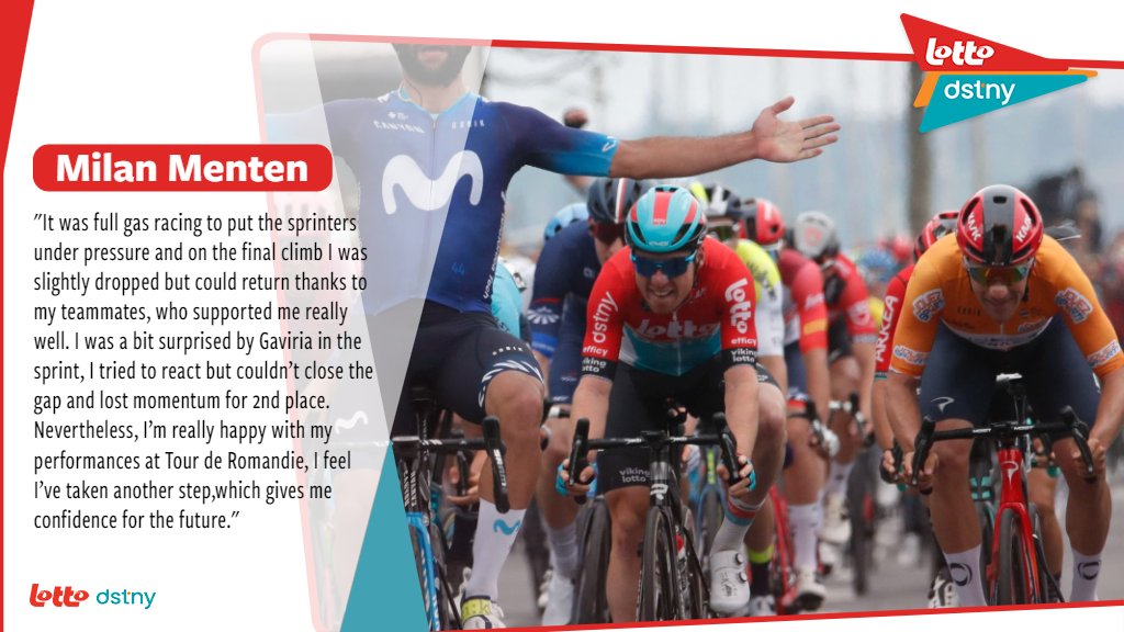 🇨🇭#TDR2023

🗣️Post race reaction by <a href="/MilanMenten/">Milan Menten🔥</a>, who took 4th place in the closing stage.