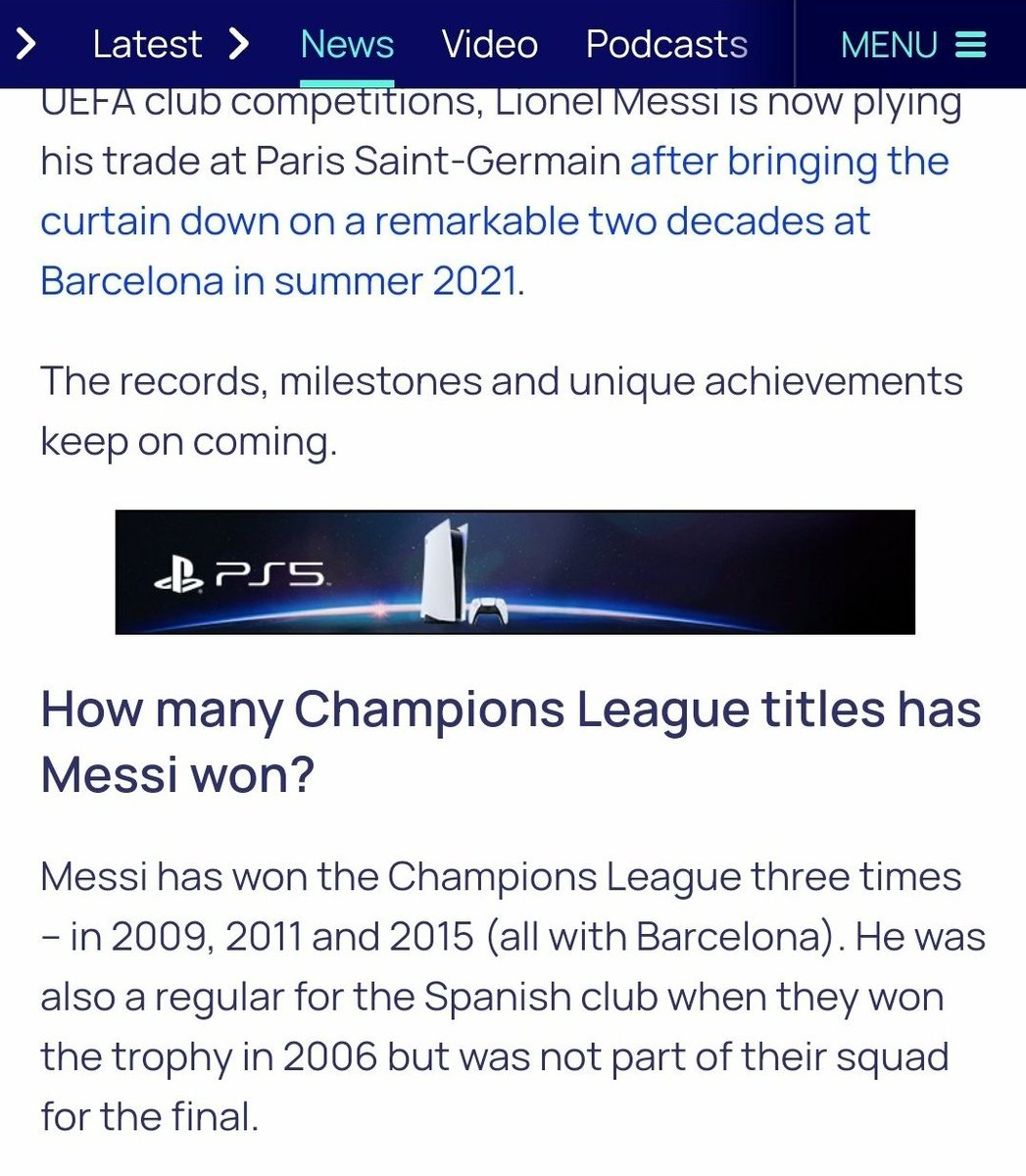 How Many Ucl Titles Does Messi Have How Many Ucl Titles Does Messi Have