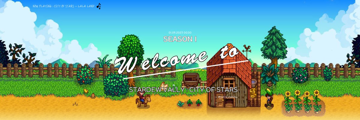 Stardew Valley : City Of Stars tweet media