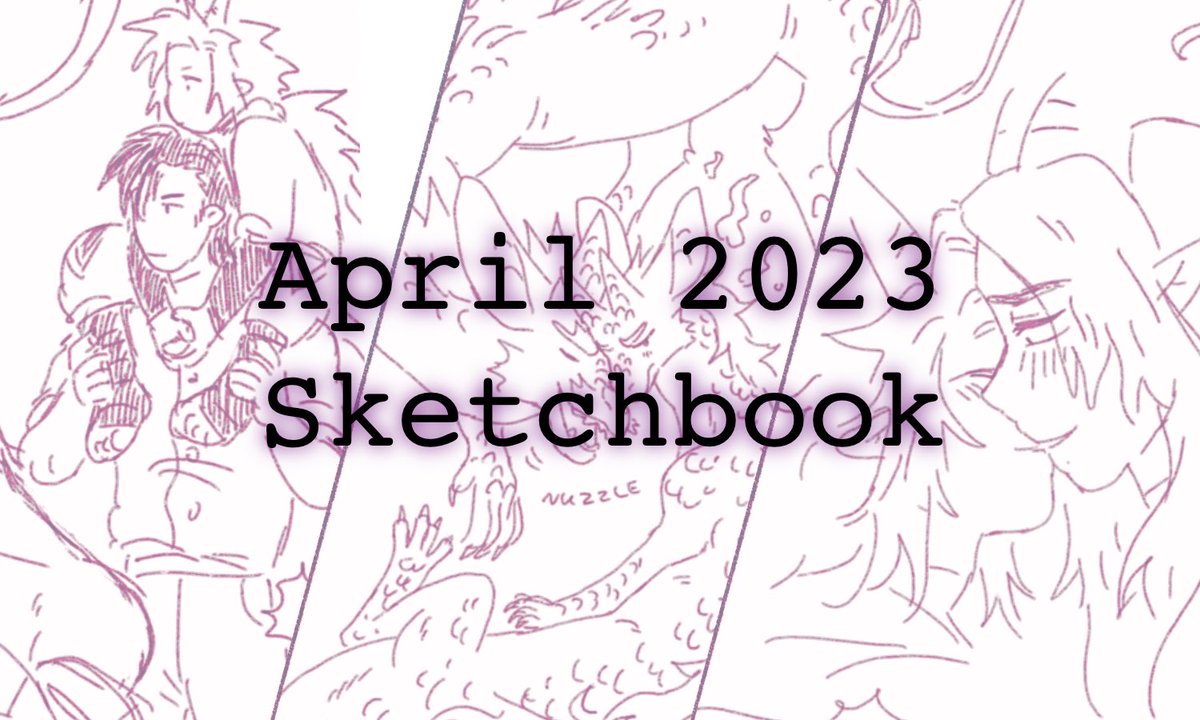 It's SKETCHBOOK DAY!!! my favourite day. These are up for my patrons now!