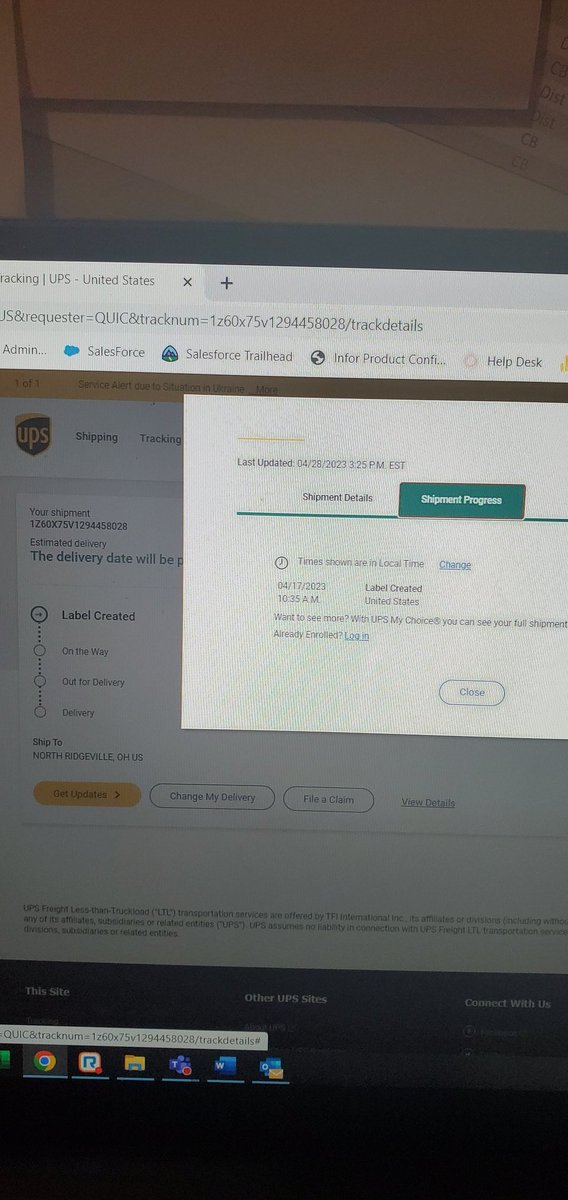 Rarhar's tweet photo. @askjcp what are we supposed to do if tracking hasn't become available for 2 weeks from ship date? https://t.co/4CzdYDTtq8