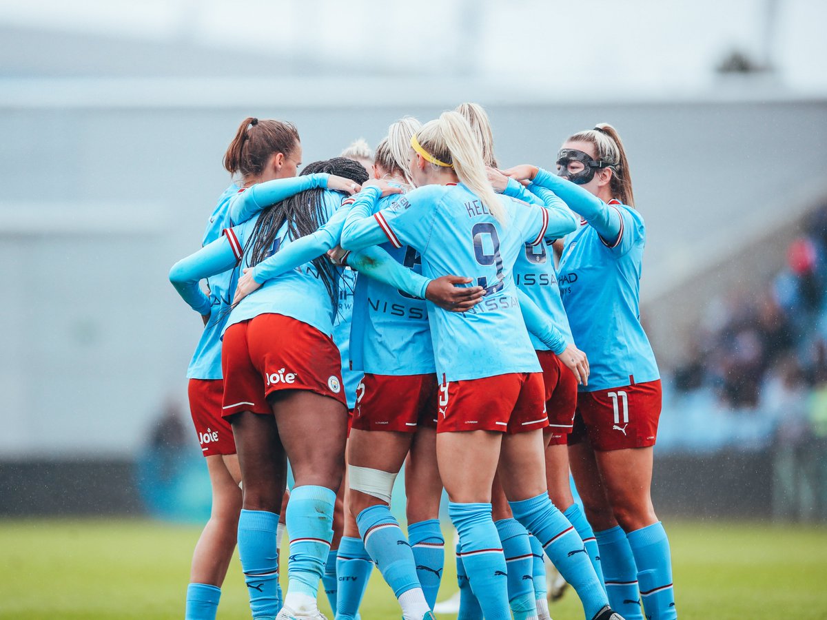 ManCityWomen's tweet photo. A 𝐒𝐔𝐂𝐂𝐄𝐒𝐒𝐅𝐔𝐋 Sunday! 🫶

🔵 4-1 🔴 #ManCity https://t.co/mKhoGQug2e
