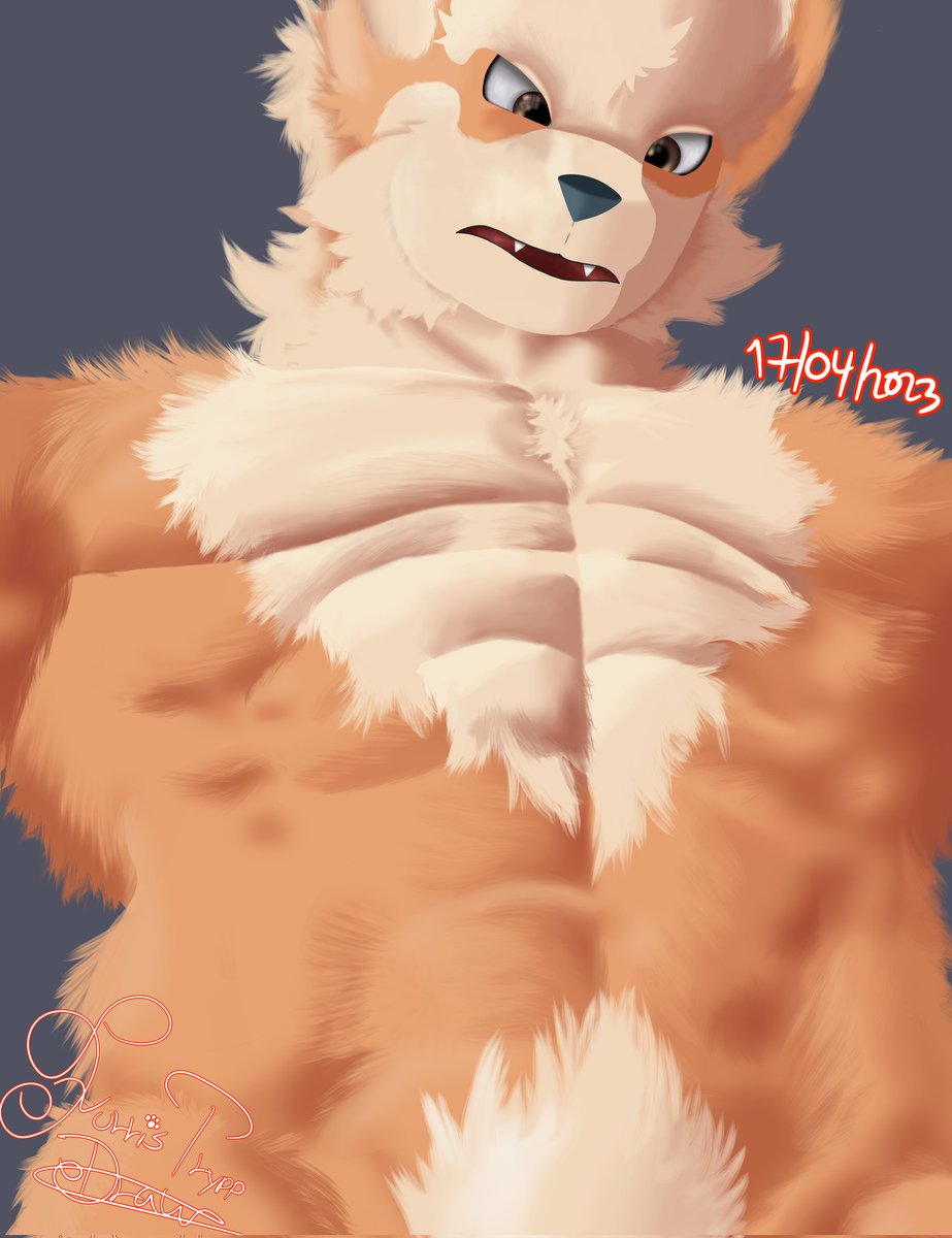 FurrisD's tweet photo. Arcanine mamadisimo 
#arcanine #fanart #Pokemon #furros #ibisPaintX #dibujodigital #dibujo #furryart #furryfandom #furries https://t.co/jGbYEBEs0C