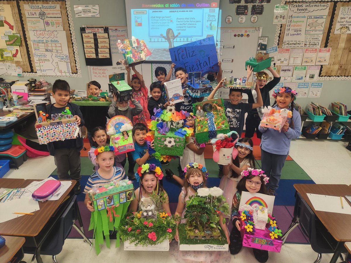 MrsGuillen2's tweet photo. Thursday was our Burke Fiesta Parade! Everyone had so much fun! Shout out to our amazing admin for always making our days so enjoyable! ❤️ @NISDBurke #burkestrong https://t.co/LEsIMO4OTF