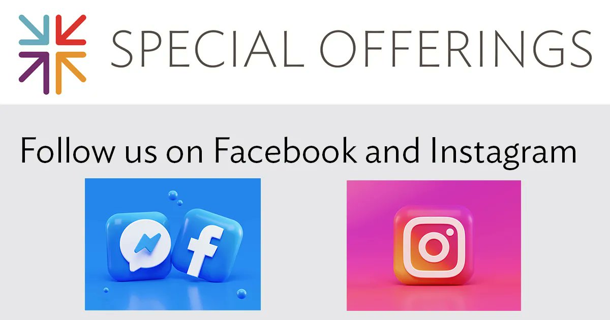 Special Offerings tweet media