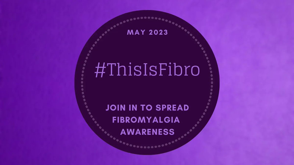 All throughout May join in with us using #ThisIsFibro to help spread Fibromyalgia awareness
