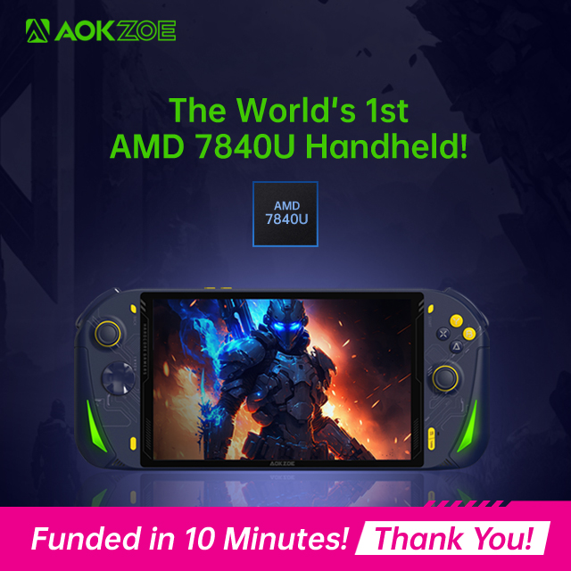 Aokzoe A1 エーオーケイゾーイ 16GB 512GB 極美品 携帯用ゲーム本体