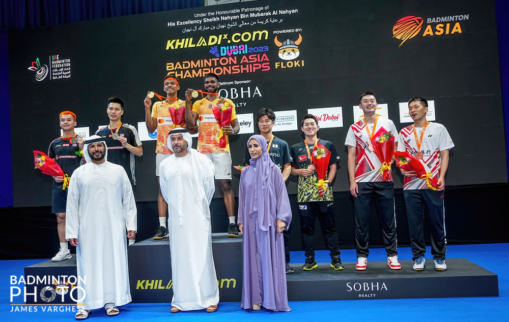 Day 5 KhiladiX.com Dubai 2023 Badminton Asia Championship Powered by Floki:  Results Update Day 5 (Semifinals): Men's Singles Kanta…