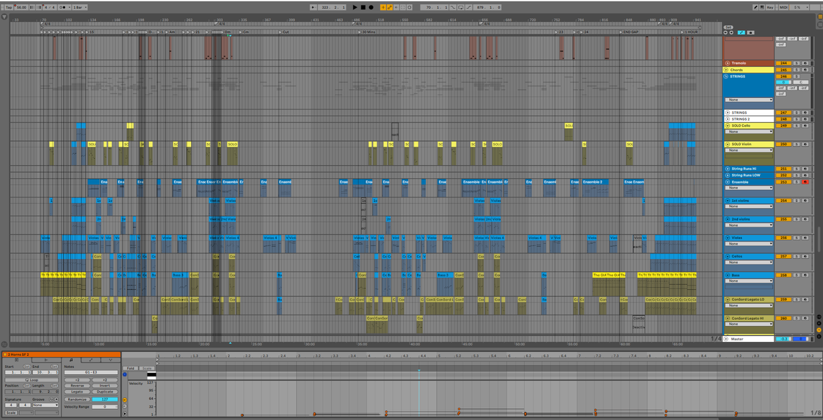 New 1 hour piece of creepy orchestral music almost finished...coming soon to YouTube.