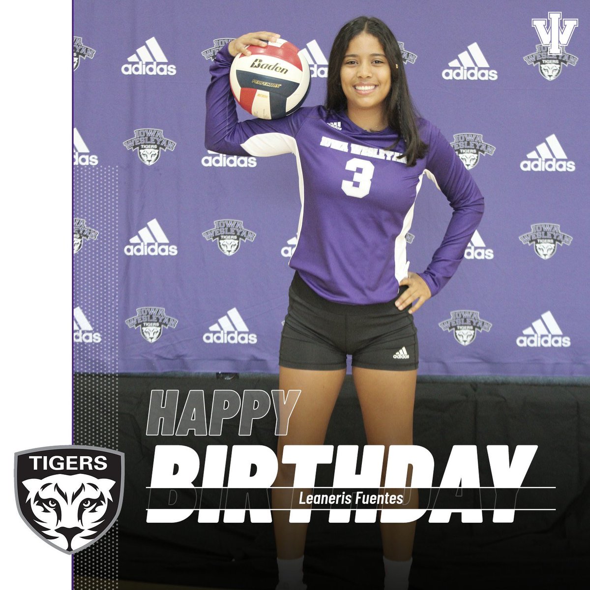 IW_Vball's tweet photo. Tiger nation help us wish Juniors Leamaris and Leaneris Fuentes a very happy birthday!!

#WeAreIW https://t.co/OKmb0IpAE0