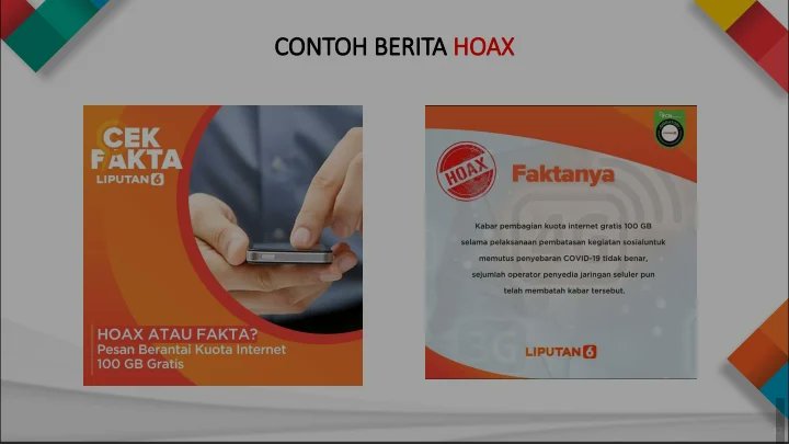 kangsoniverse's tweet photo. Hoax adalah berita bohong yang sangat meresahkan masyarakat. Oleh karena itu, Islam mengajarkan  ummatnya untuk senantiasa bertabayyun yaitu mencari  kebenaran atau fakta informasi dari sumbernya.

#antihoax
#generasiantihoax
#pegiatcekfakta
#liputan6 https://t.co/0DzyNrh3gI