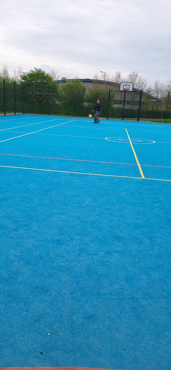 A bit of football on break at work! Lovely