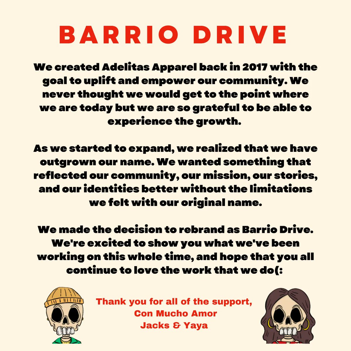 Barrio Drive tweet media