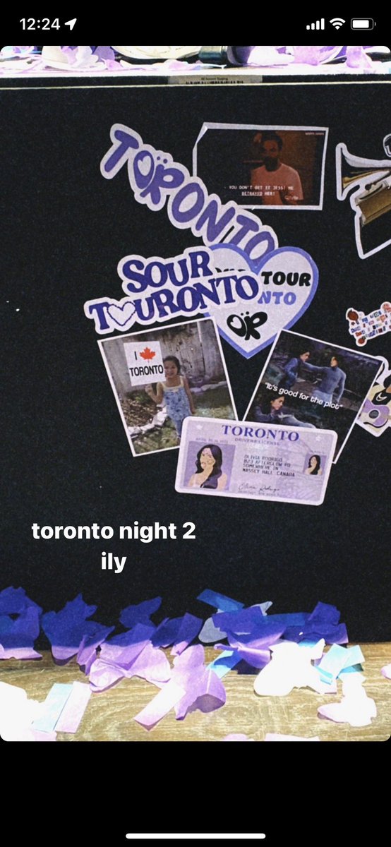 1 year ago, <a href="/oliviarodrigo/">Olivia Rodrigo</a> said we gave her the best stickers she’s ever received at the SOUR tour 🥹🥹 ASDBSKAJ