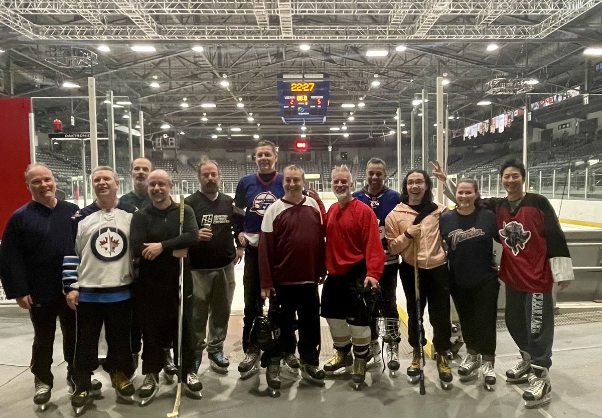 #CAHR2023 hockey game was a blast!  See you all next year!