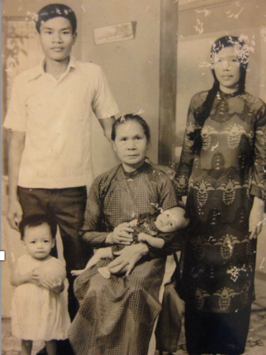 Today, 💔48th Anniversary #FallofSaigon &amp; my birthday.  

Today, I submitted this artifact for <a href="/PDSoros/">PD Soros Fellowships</a> 25 Anniv. project: only pix taken in VietNam before our family fled 1978. I was first in the family to see grandma in 1997 when I came back as part of Oakland trade delegation.