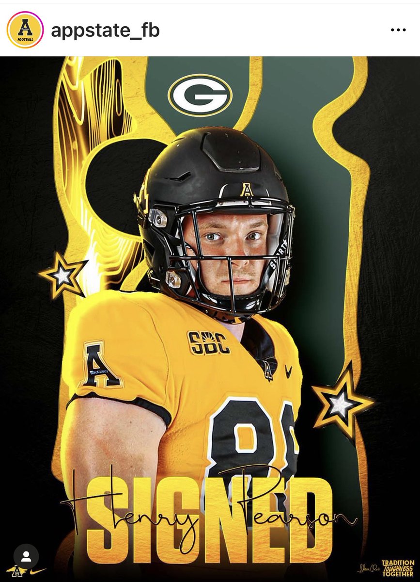 hhktime's tweet photo. @art_stapleton Henry Pearson from Ho-Ho-Kus, played for Paramus Catholic signed UDFA with Green Bay Packers. https://t.co/C3C8c8iluA