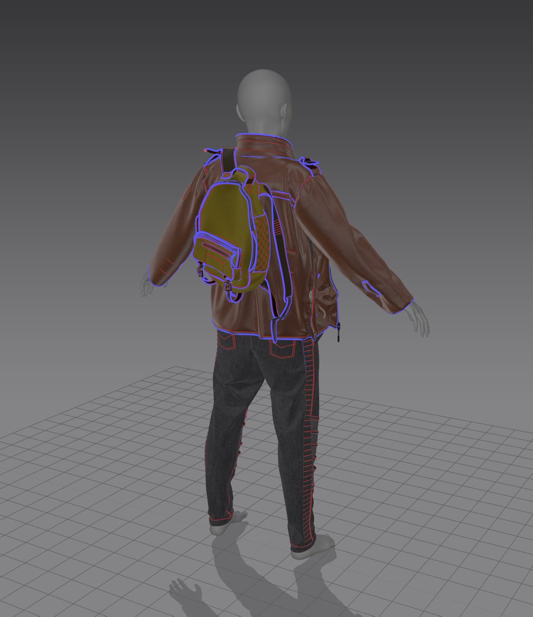 antoniomilo_'s tweet photo. Some more custom clothes for the short film that shall not be named #Metahuman #ue5 #rokoko https://t.co/LqhUw11yUO
