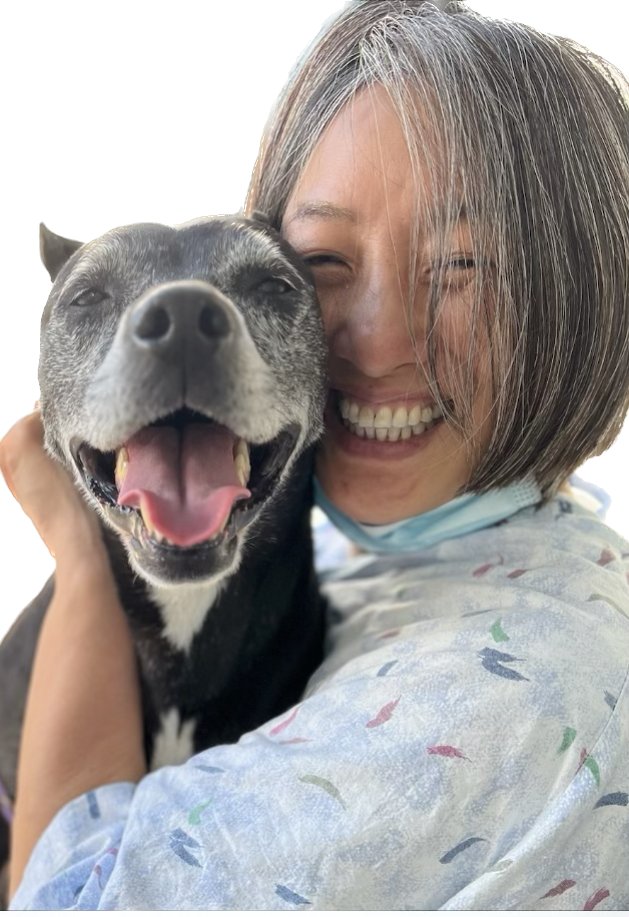 Please please please Vote for Kimchi in Rescue Brew 2023 in the Triangle . gogo.photo/427105 
This is not the pic in the contest, but it shows what a great dog she is
