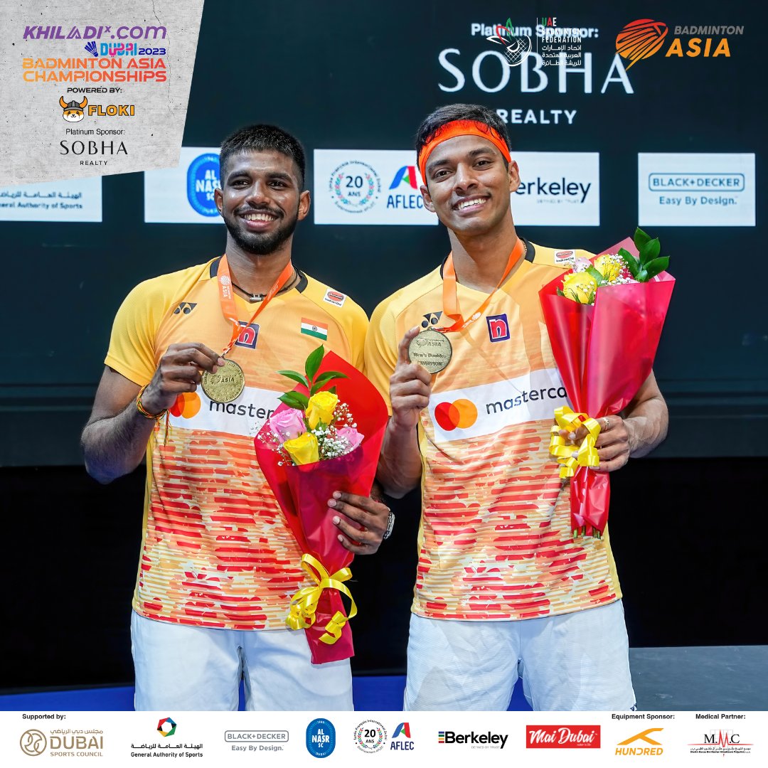 Day 5 KhiladiX.com Dubai 2023 Badminton Asia Championship Powered by Floki:  Results Update Day 5 (Semifinals): Men's Singles Kanta…