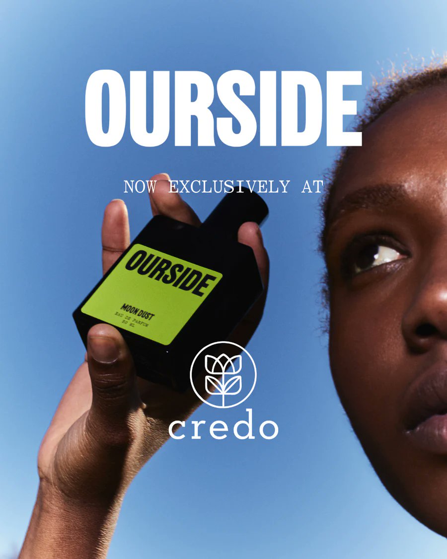 cpgwire's tweet photo. Clean fragrance brand OURSIDE launched at Credo Beauty. 

https://t.co/FzG11AtkyP https://t.co/HOFA37yxPy