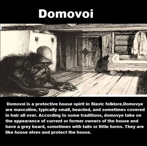UsesofCoconut's tweet photo. The domovoi is a household ghost that is claimed to reside in the homes of Slavic households. It is one of the most well-known creatures that originate from Slavic culture. #SlavicMythology #FairytaleTuesday #domovoi https://t.co/9XQ858DP7L