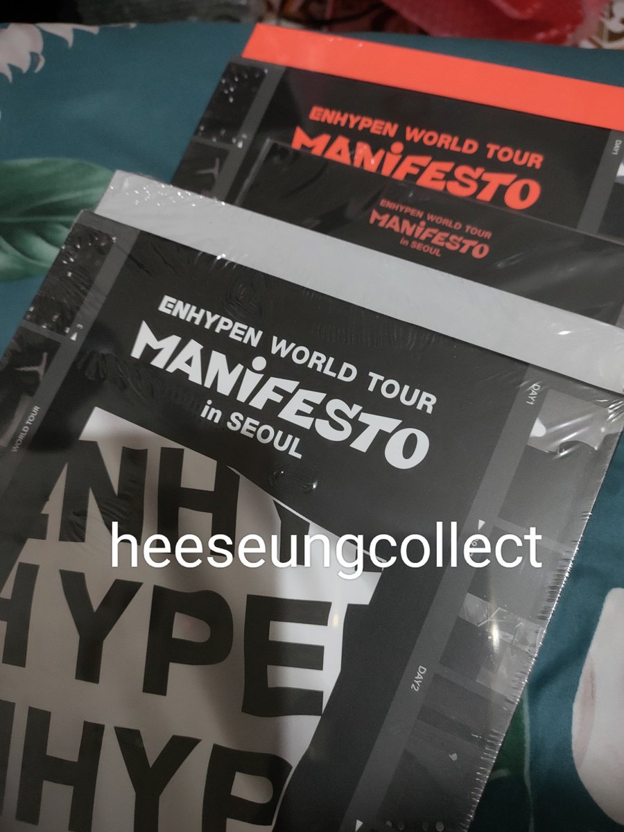 heeseungcollect's tweet photo. want to sell enhypen manifesto world tour in seoul DVD &amp; DIGIPACK / DIGITAL CODE

🇮🇩 READY INA ON HAND
✅ SEALED + BENEFIT WEVERSE
📍 JAKSEL
⭐ SHOPEE/TOKPED/TIKTOKSHOP

DVD 750,000 IDR
DIGITAL CODE 840,000 IDR
TAKEALL 1,580,000 IDR https://t.co/PzHEP2BPwu