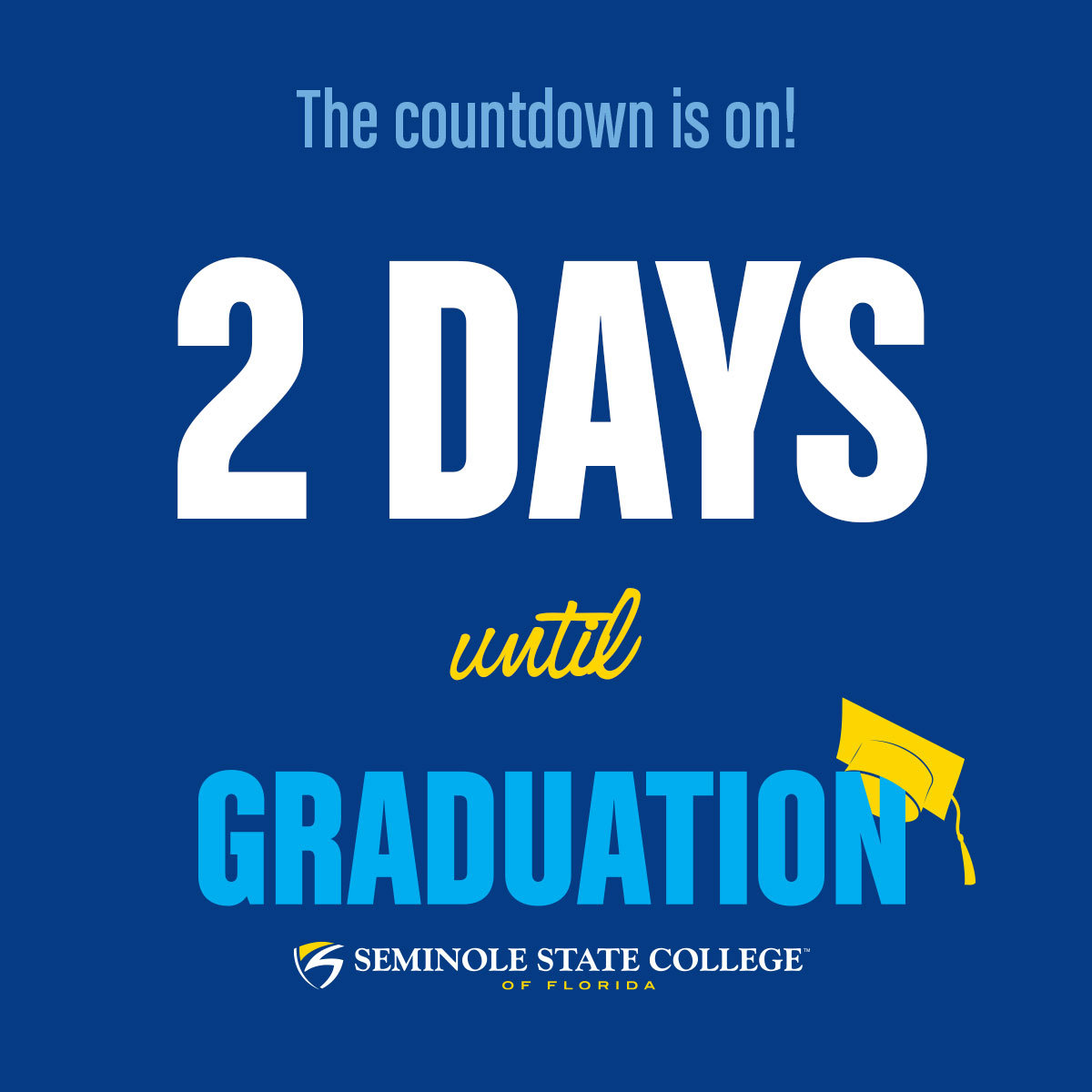 SeminoleState's tweet photo. New #SSCAlumni on the horizon! π
#SSC #GoStateGoFar https://t.co/aYttjGLBHu