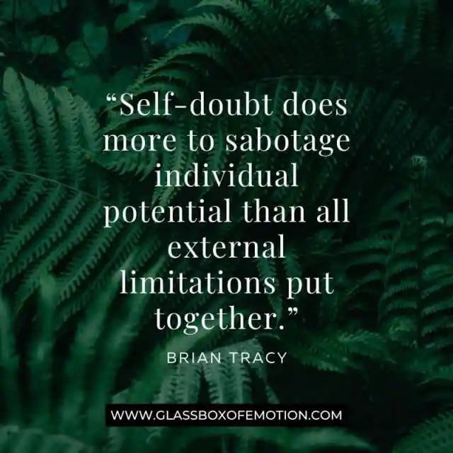We got to stop self-sabotaging, when there is something we really want. You have to have belief in yourself that you can do it no matter what others will say. 🤍🍀