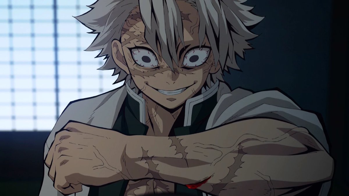 _lxiii_'s tweet photo. Sanemi: “I don’t have a brother!” 
Genya: “You sure about that?”
#DemonSlayerToTheSwordsmithVillage #DemonSlayerSeason3 https://t.co/mM4FCyWCcN