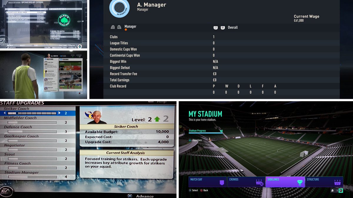 5 Career Mode features to be in EA Sports FC 24:
1. Stat tracking 
2. Stadium builder 
3. Staff 
4. Social media 
5. Sponsors 
#CareerMode #FIFA #EA #FC #EAFC #EASFC #EASports #EASportFC