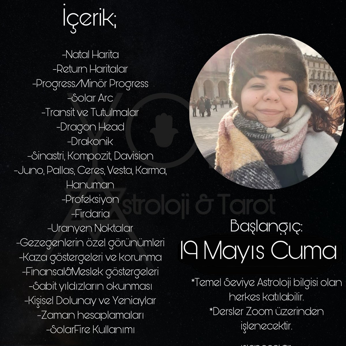 3. Sınıfı açıyorum 💌 
Yorum ve öngörüde kendini geliştirmek isteyen veya temel düzey bilgisi olup tüm bu teknikleri öğrenmek isteyen herkesi aramıza beklerim. Yolculuğumuz 4 ay sürecek. Daha fazla bilgi için dm :)