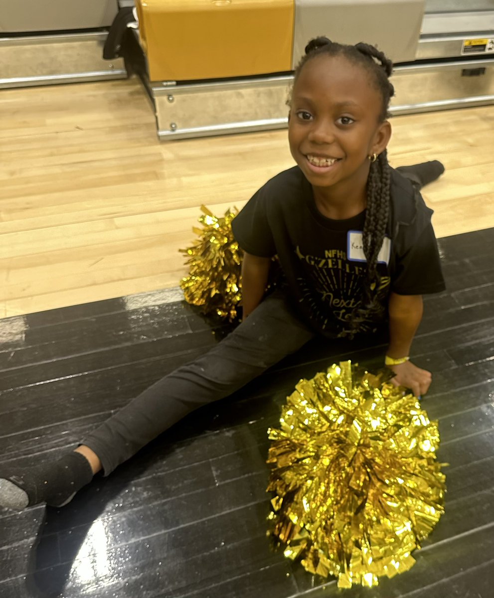 NFHSDance's tweet photo. The MINIS had a blast!!🖤💛🖤 https://t.co/EfD1Lwb3US
