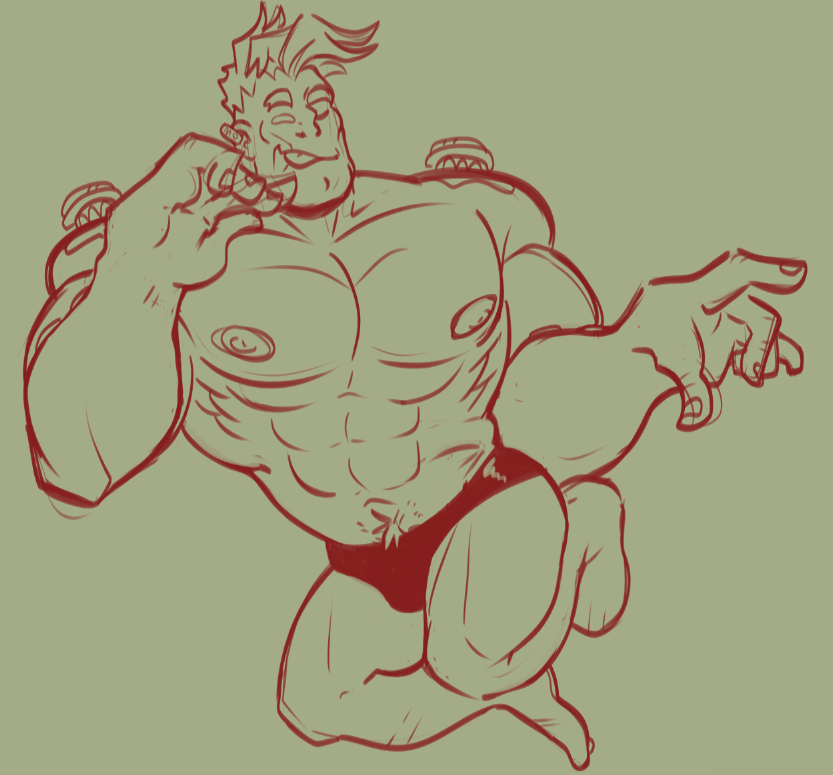 you take this and say nothing ok I trust everyone to be normal and civil here I just like drawing anatomy ok

#drmundo