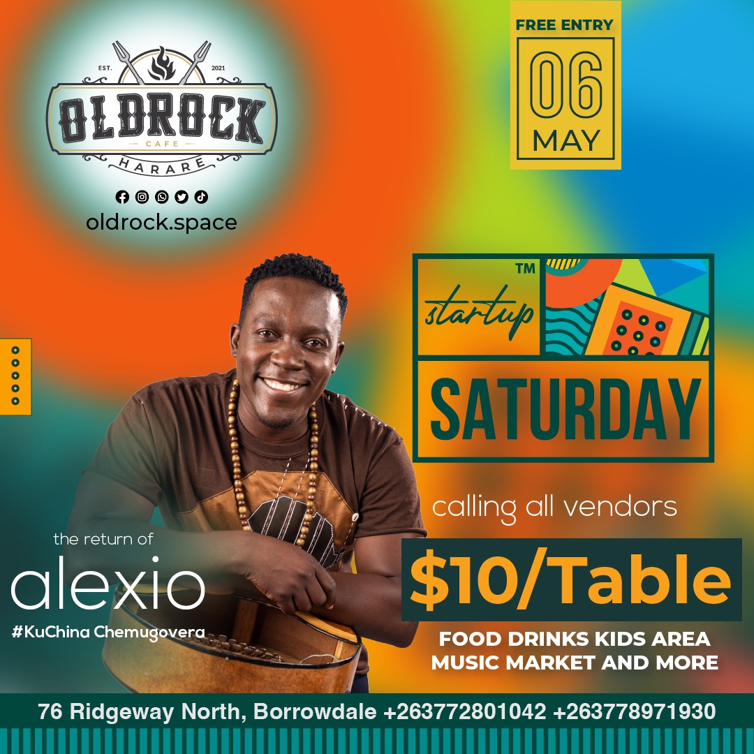 I would love it if your small business could participate at the #StartupSaturday at #OLDROCKCAFE on Ridgeway North in Borrowdale. Join our whatsapp group following the link chat.whatsapp.com/BIXZLt9eaX603S… for more info on how we can create business together.