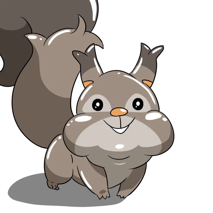 ツヤツヤパンパンなホシガリス&ヨクバリス