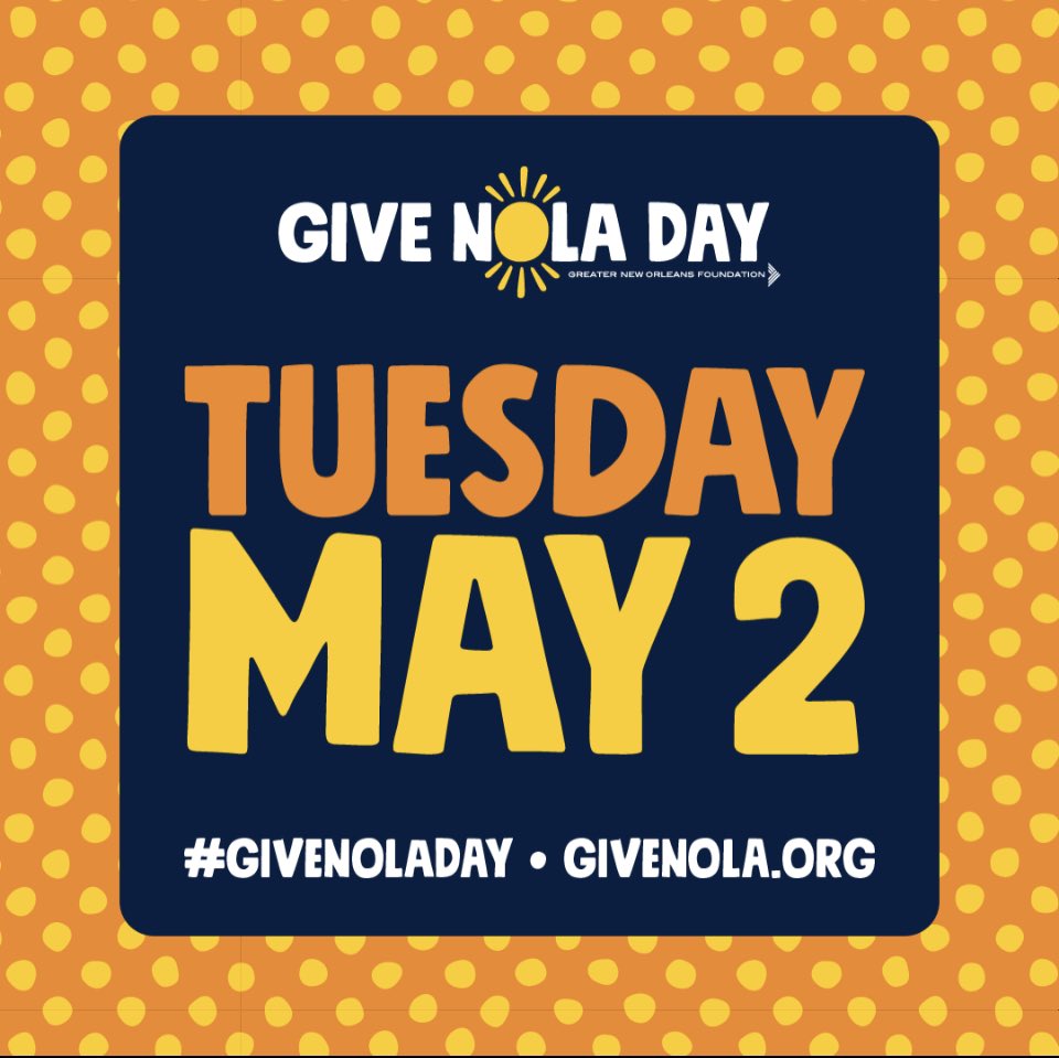 BarmanCatfish's tweet photo. #DWPNOLA with @TheBarmansFund by donating on #givenoladay Tuesday, May 2nd. https://t.co/dk30vQMv8m https://t.co/GEUhObm3GM